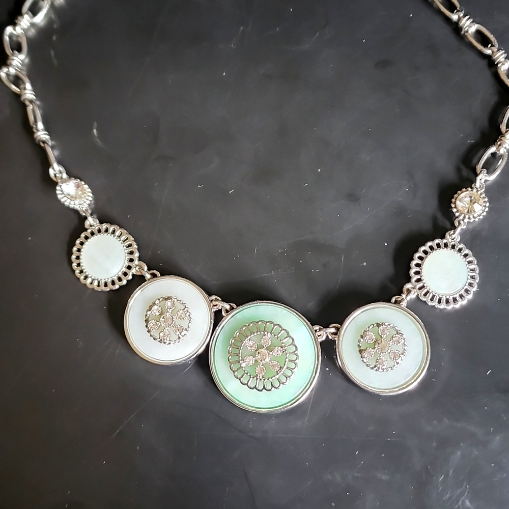WHBM Stone Choker Necklace